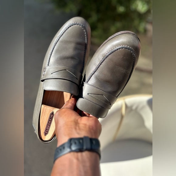 NW Jimmy Choo Italy 🇮🇹 Made💯Leather Loafers Sz 9.5/42.5 - Picture 4 of 9